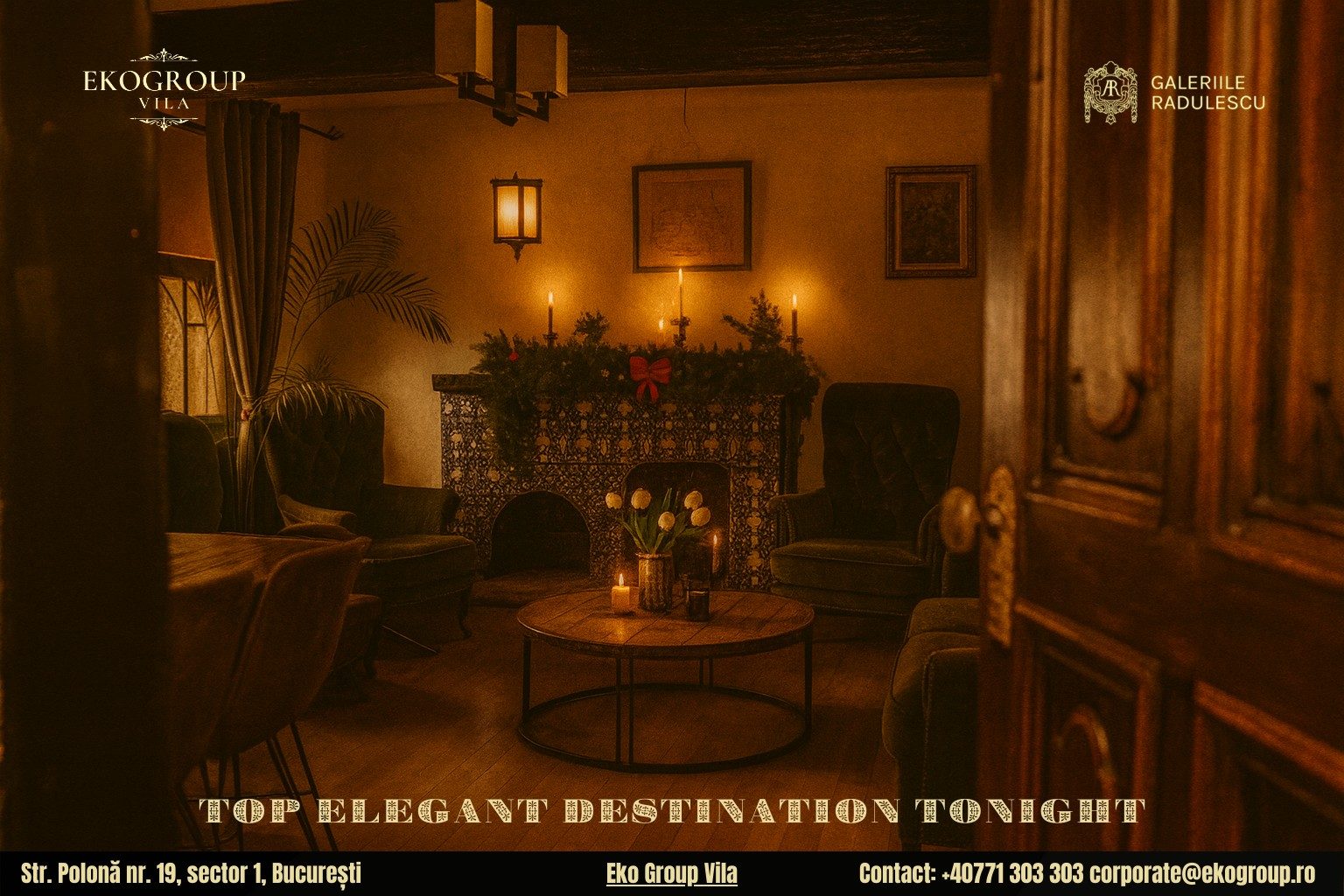 Destinații de Crăciun în București: Eleganța unei sărbători de epocă la Eko Group Vila, Crăciunul anilor ’30