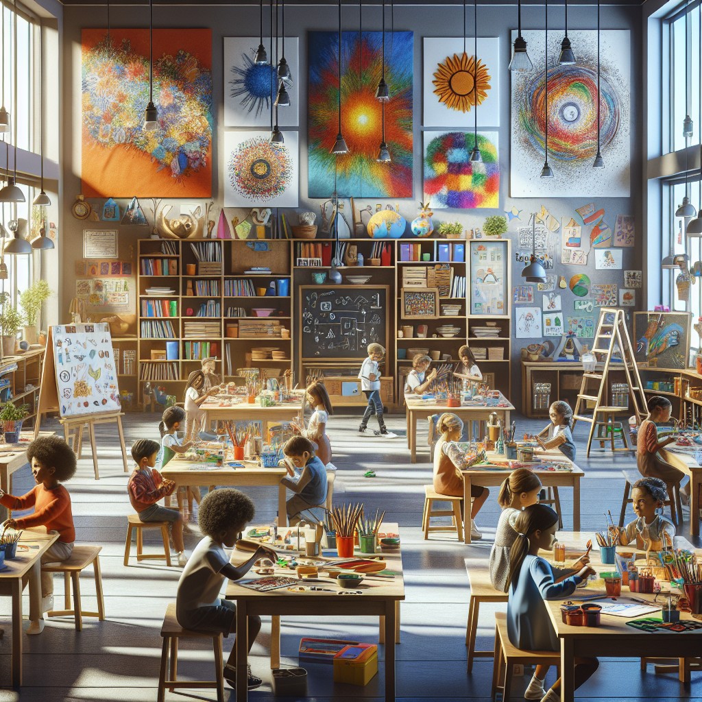 Activități educative distractive care stimulează creativitatea copiilor